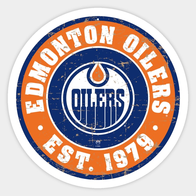 Oilers-City Sticker by karenblanco